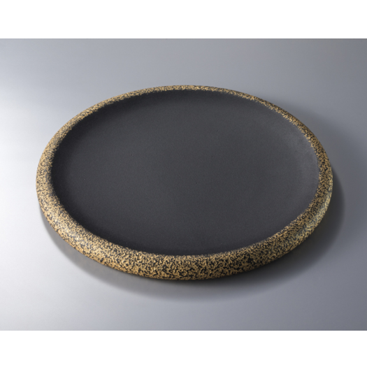金環黒皿 Goldringed Black Plate